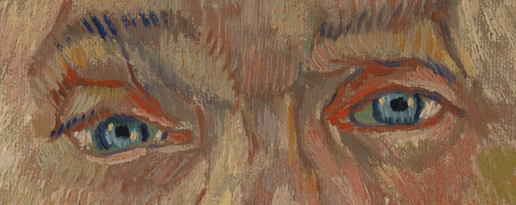 Eye Detail from Van Gogh self-portrait